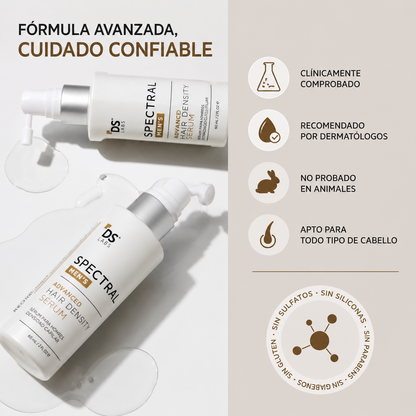 Spectral Men`s, recupera una apariencia más poblada en barba y entradas.