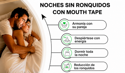 Cinta anti ronquidos y sueño profundo