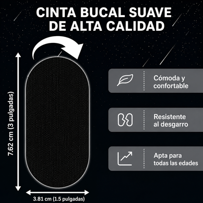 Cinta anti ronquidos y sueño profundo