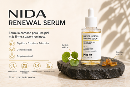 SERUM RENOVADOR PÉPTIDOS Y PROPOLEO