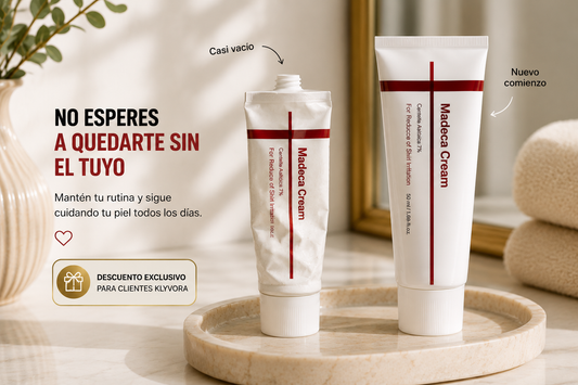 🎉 ¡BIENVENIDA DE NUEVO! TU PIEL YA CONOCE MADECA CREAM.