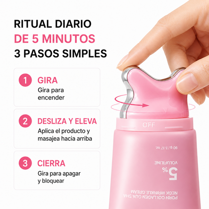 Crema Reafirmante para Cuello, Escote y Papada – Ritual diario de Solo 5 Minutos
