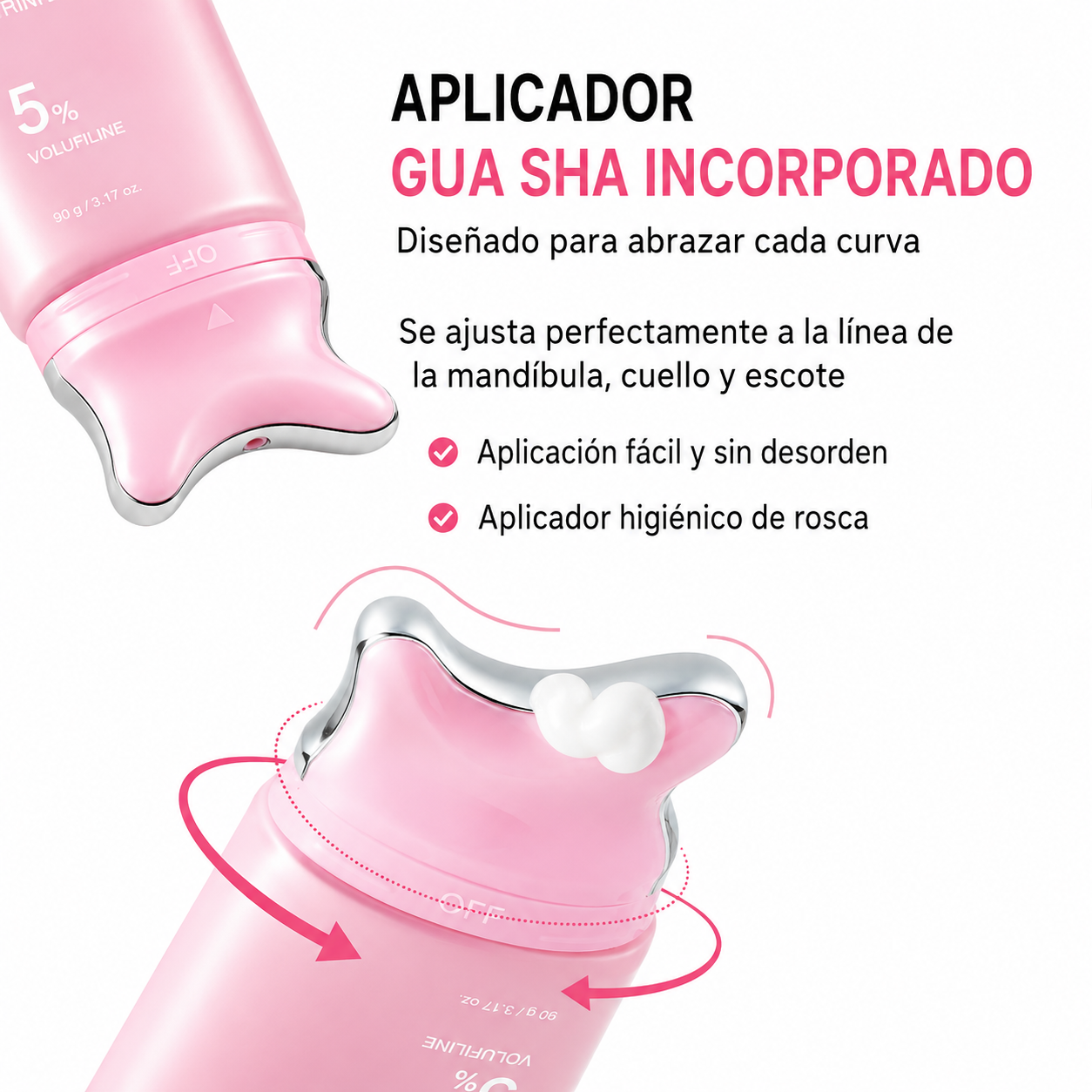 Crema Reafirmante para Cuello, Escote y Papada – Ritual diario de Solo 5 Minutos