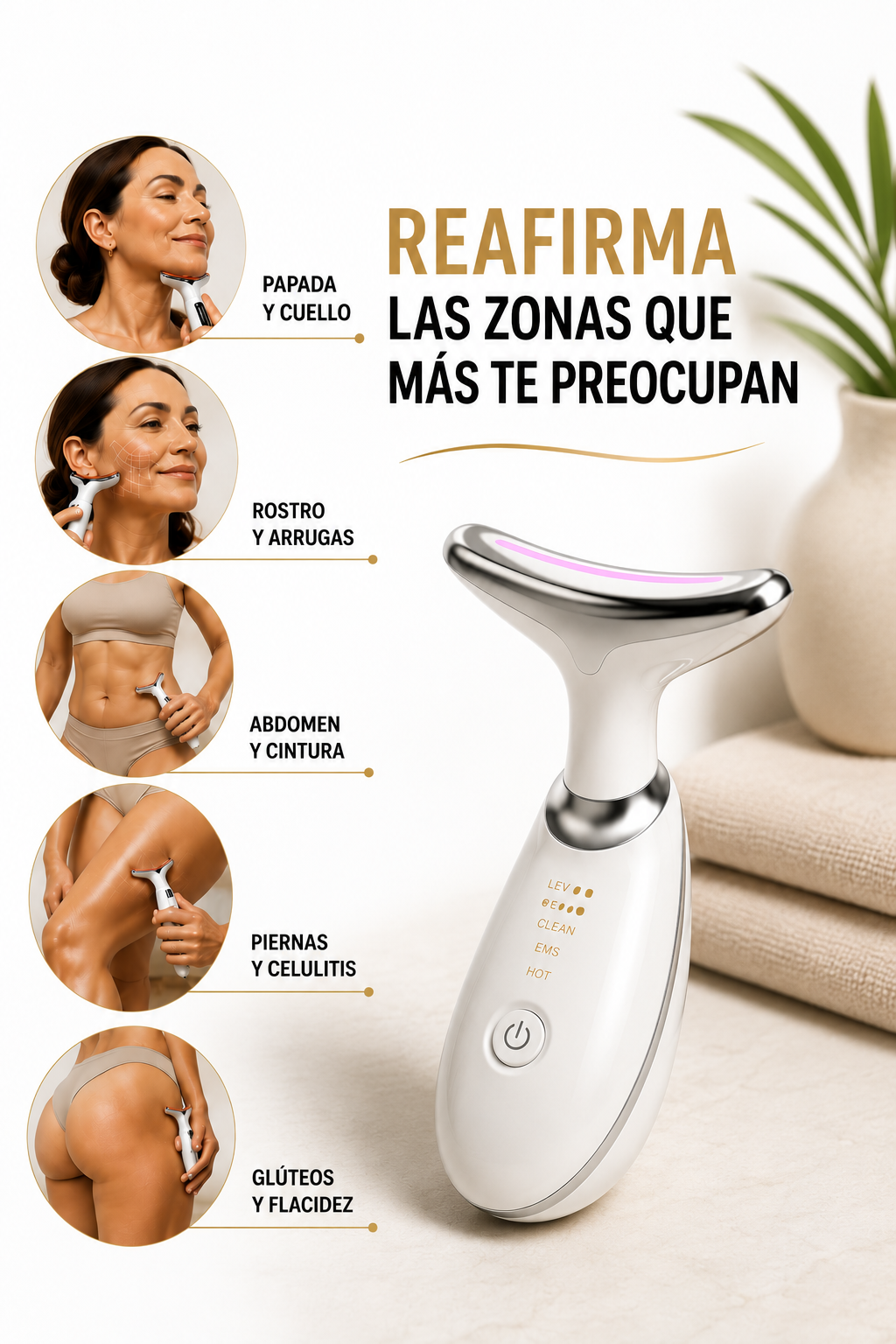 MASAJEADOR 4 EN 1. VUELVE A SENTIRTE BIEN CON TU PIEL