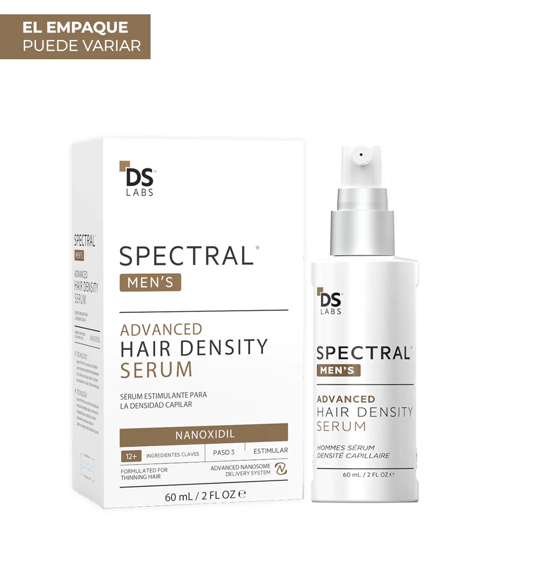 Spectral Men`s, recupera una apariencia más poblada en barba y entradas.